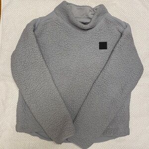 Under Armour Pullover Fleece Gray Size Small Gently Used